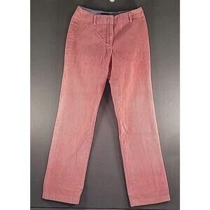 VTG Y2K J. McLaughlin Corduroy Pants Pink 2 Preppy Boho Cottagecore USA Made EUC